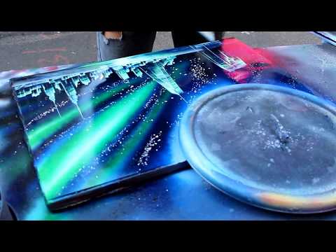 how to art spray paint