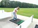 At the driving range At the driving range