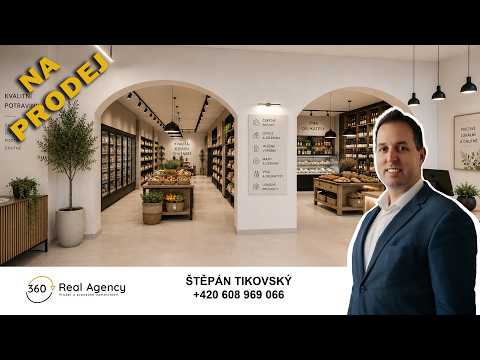 Video Podnikání a bydlení v centru města | Komerční prostory 290 m² + mezonet 5+kk  100m²| Kamenice nad Li