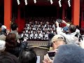 Kids singing at Hinamatsuri 2