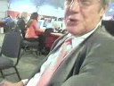 97.1 fm talk's jamie allman spies morton kondracke watching cnn at the rnc in st. paul, minnesota.