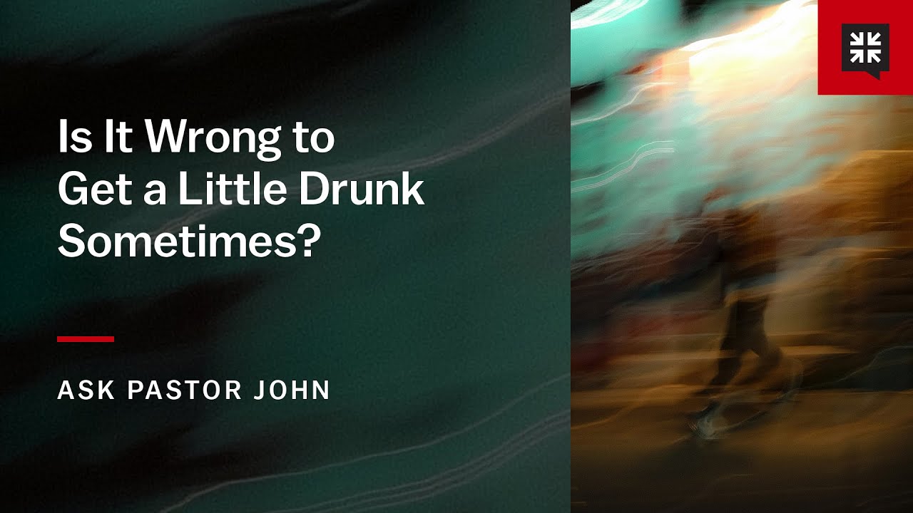 Is It Wrong to Get a Little Drunk Sometimes?