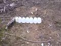 .50 BMG Rifle Target Penetration Test with Milk Jugs