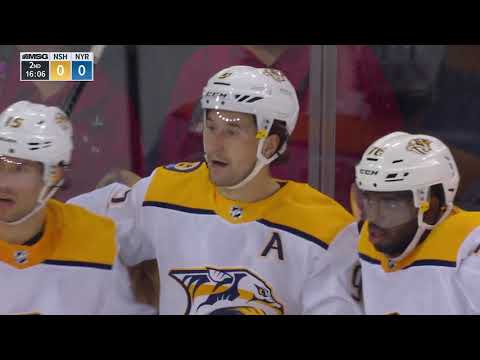 Video: Nashville Predators vs New York Rangers | NHL | OCT-04-2018 | 19:00 EST