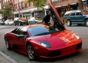 Red Lamborghini Murcielago