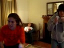 Haha susan &David Boxing on the Wii