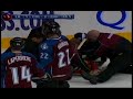 Ryan Smyth Injured - Colorado Avs - March 1 2008