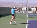 Caroline Wozniacki Groundstroke Drill in Slow Motion (300 fps)