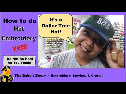 video-linktoworks-Hat Embroidery with a 4x4 Brother Embroidery Machine!...