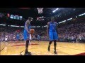 Marcus Camby to LaMarcus Aldridge against the Thunder