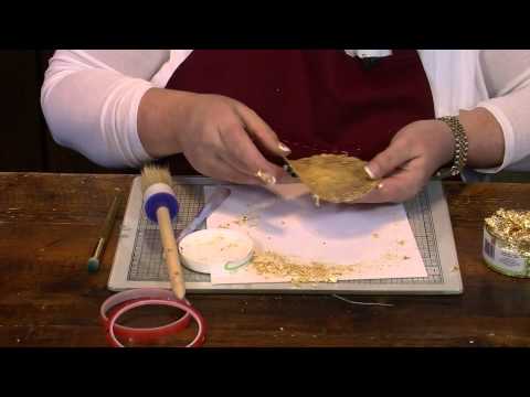 how to apply gilding wax