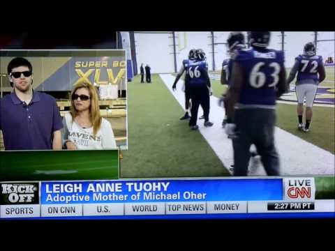sean tuohy - In this interview with Michael Oher's adoptive Mom and brother Leigh Ann Tuohy and Sean Tuohy, Leigh Ann admits to being so superstitious about ruining Micha...