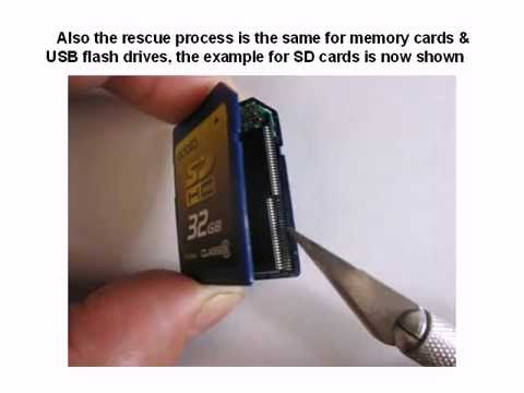 how to recover broken sd card
