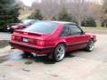 1991 Mustang 5.0 Lx burnout part 1