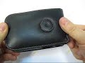 PDair Leather Case for Dell Axim X50 -Flip Type (Black)