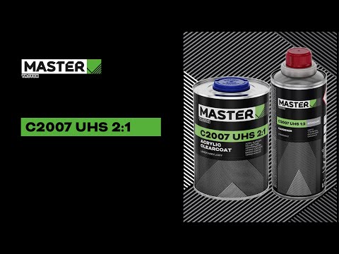 Нанесение бесцветного лака C2007 UHS 2:1 Master