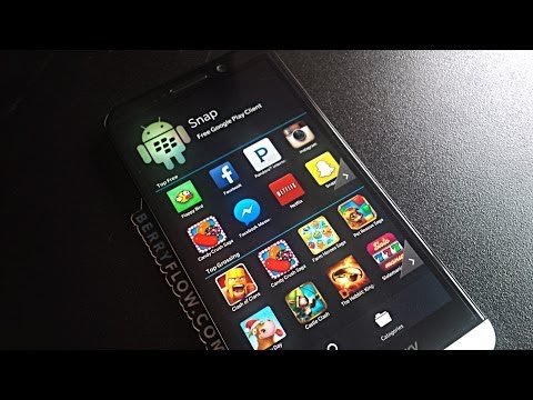 how to download snap for bb10