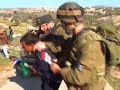 bilin protest,israeli army fires at protesters 11/01/2008