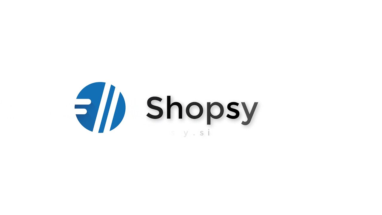Registracija v sistem Shopsy
