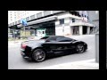 MAD Lamborghini Gallardo LP 560-4 Spyder drift and acceleration in the city then hits the curb.