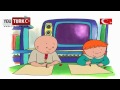 Caillou Rosieye bakiyor