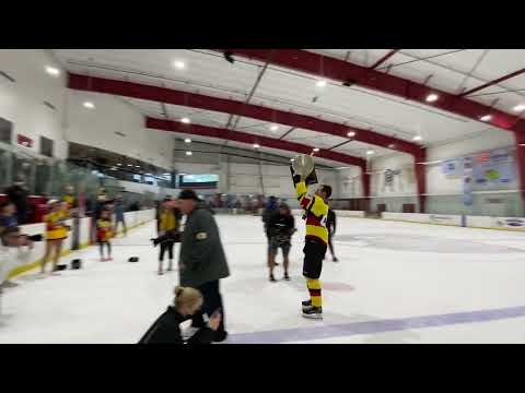 Andrew Warne and Team Colombia Hoist the Latam Cup October 17 2021