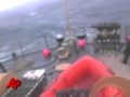 YouTube - Raw Video: Coast Guard Tows Disabled Lobster Boat