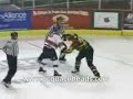 2006-2007 UHL Steve MacIntyre Vs. Robin Big Snake 2006-2007 UHL Steve MacIntyre Vs. Robin Big Snake