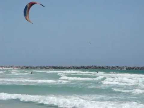 Kiteboarding / Kitesurfing -St. Andrews State Park - Panama City Beach, FL 4/7/13 by Tina
