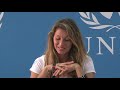 MaximsNewsNetwork: 13 January 2011 -- Nairobi, Kenya -- United Nations Environmental Programme: UNEP: On her first official visit to Africa, UNEP Goodwill Ambassador and iconic face of fashion, Gisele Bündchen, went to the grassroots level in Kenya to experience the reality of energy poverty and to see how Kenyans are transforming their lives by accessing sustainable energy. Gisele, who has recently been named the 'world's greenest celebrity', told a press conference at the UN Environment Programme's (UNEP) headquarters in Nairobi that access to adequate fuels for cooking is also a major challenge, with many families still dependent on wood which produces toxic smoke, impacting the health of women and children. Around half the world's population cook on open indoor fires and each year over 2.5 million people die prematurely as a result of breathing in emissions from these cook stoves, primarily from a substance called black carbon, also known as soot. Many more are blighted by ill health, such as chronic bronchitis. Gisele spoke about the advantages of slow burning cooking stoves. While gains have been made in accessing electricity in the past two decades, huge gaps still remain. One in every five people on the planet do not have access to electricity. In Sub-Saharan Africa some 70 percent of the population have no electricity, while in Kenya only 18 percent of households have power. Gisele said that this amounted to injustice. UN Under Secretary General and UNEP <b>...</b>