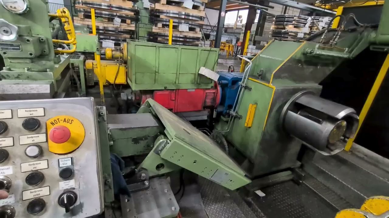 420MM x 4MM x 5 TON BKM LOOPING PIT SLITTING LINE