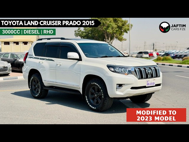 Toyota Prado TX-L 2015 | 3.0L DIESEL | AT | RHD | MODIFIED TO 2023 MODEL | PUSH START ENGINE - STEERING CONTROL SWITCH video