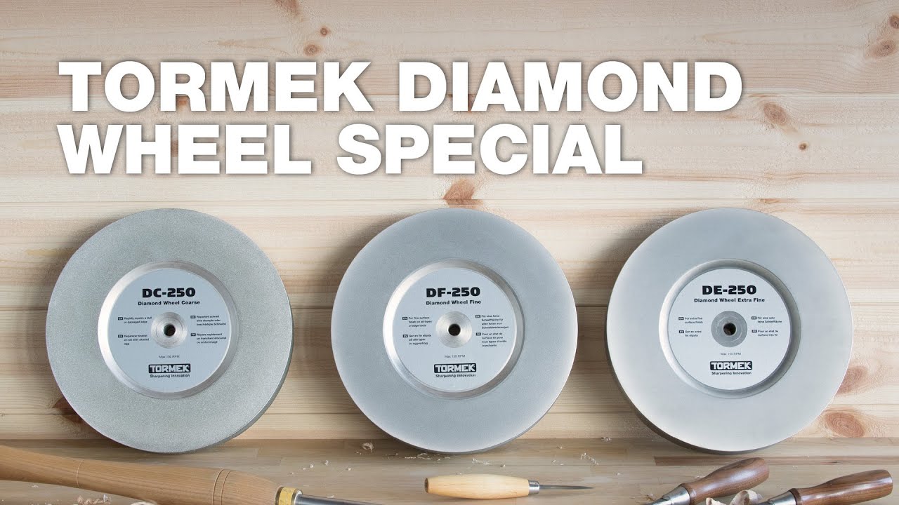 This is why we love diamonds | Tormek Diamond Wheel Special