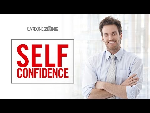 how to develop a self confidence