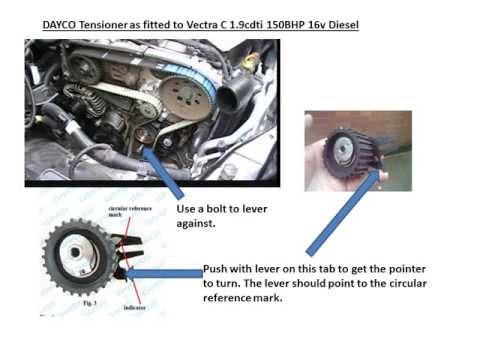 how to change timing belt on vectra c 1.9cdti