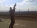 قلقيلية -- جنود الاحتلال الاسرئيلي يرقصو مع الدبكه الفلسطينيةمسخره و هبل و جنون الاسرئيليين