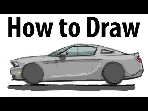 how to draw ford model t