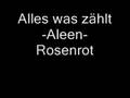Aleen - Rosenrot (Alles Was Zählt Soundtrack)