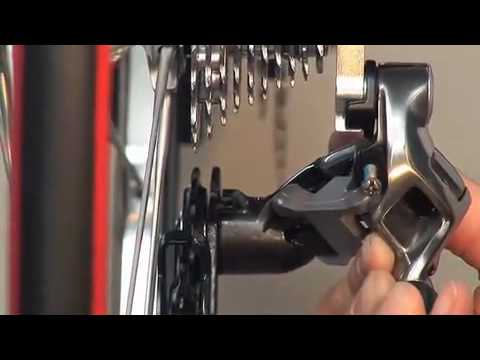 how to adjust sram rear derailleur