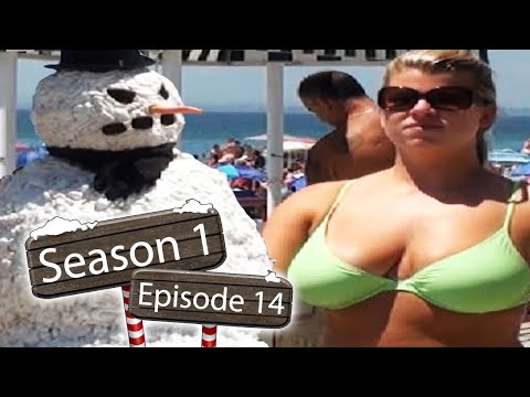 Beach - Subscribe to our new pranks channel http://www.youtube.com/user/pranks PrankBros & Scary Snowman Behind the scenes http://www.youtube.com/user/ripfilms Seaso...