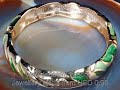 Jewelry Bracelet Bangle lime ename Jadesmyth Collection part