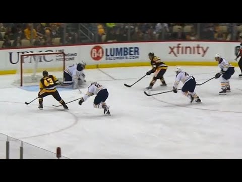 Video: Sheary capitalizes on odd-man rush, brings Pens within one