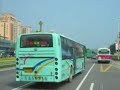 Front side moving vision of SZ Bus - SBG Route 90 - Part 2