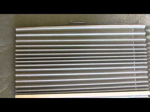 how to repair rv pleated shades
