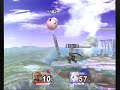 スマブラX Wi-Fiフレンド対戦93　プリン VS ガノンドロフ