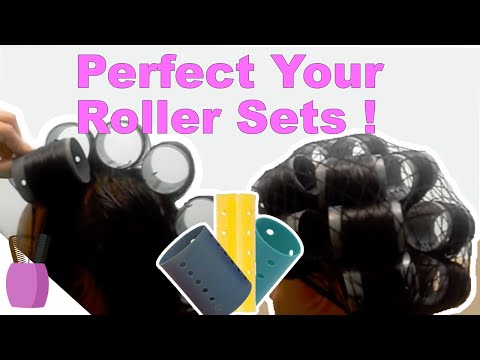 How to Roller Set Natural or Relaxed Hair: Step by Step Tutorial (Part 2)