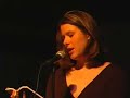 Laura Sims at the Unassociated Garden Party