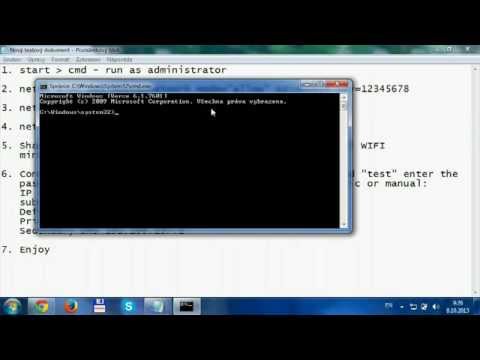 how to connect android to laptop ad hoc