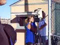 Cheslea singing National Anthem Cheslea singing National Anthem