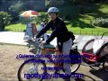 Bicicleta Eléctrica con carro 2. Powerful ebike.